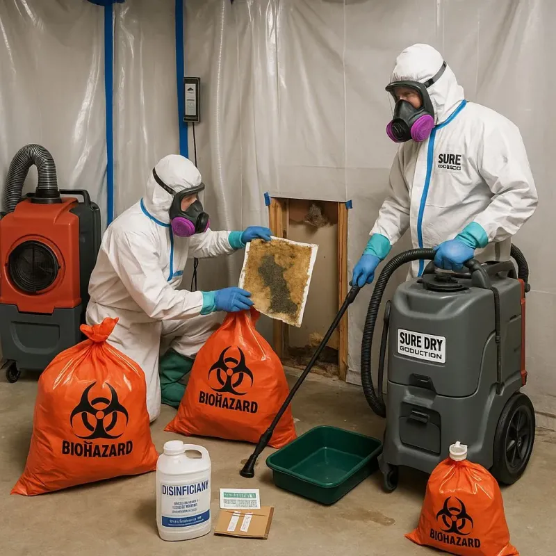 Contaminated Water Handling Protocols process in Dumas, AR